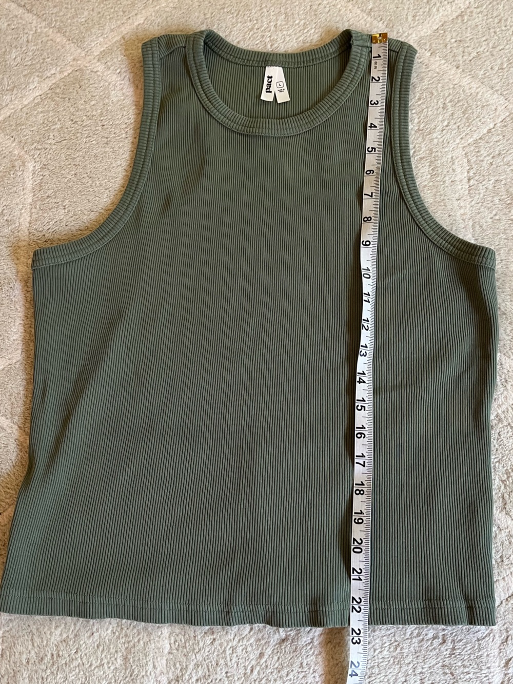 2 Pact Perfect Rib Racerback Tanks - Picture 10 of 15